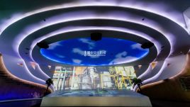 科技型企业展厅设计：如何结合数字沙盘与VR互动提升企业品牌影响力