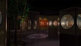 宁波博物馆竹刻展厅设计解析：用现代手法演绎传统园林借景艺术