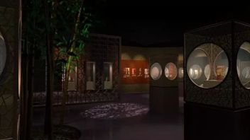 宁波博物馆竹刻展厅设计解析：用现代手法演绎传统园林借景艺术