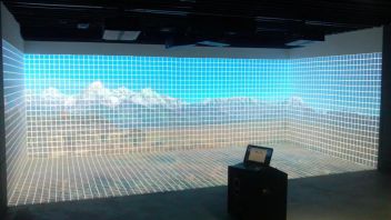 湖南省林业厅CAVE沉浸式影院森林防火宣传片，一袭橙红战袍恰显烈火金刚