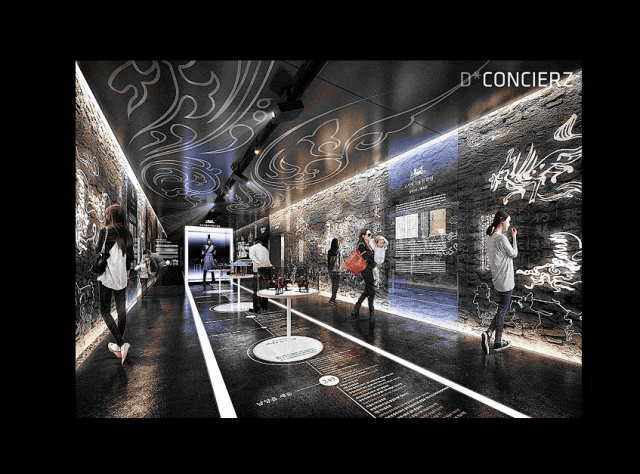 展厅空间设计提升技巧：增强透视打造层次与视觉张力