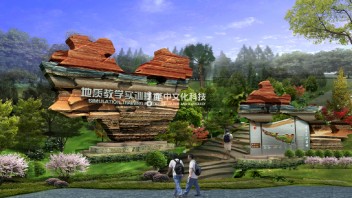 兰州资源环境职业技术学院实训基地建设-坤貌园风清园六位一体功能解析