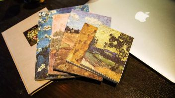 博雅文创“梵高系列”开本赏析：当艺术名画遇见书籍设计之美