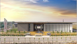 南阳市“南水北调”展览馆设计效果图，六大篇章弘扬伟大工程精神