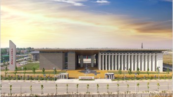 南阳市“南水北调”展览馆设计效果图，六大篇章弘扬伟大工程精神