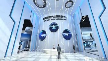 建湖航空科技产业园展览馆设计效果图！五大展厅揭秘“擎动蓝天”设计理念