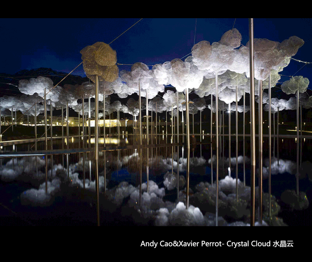 自然灵感景观艺术装置案例精选：施华洛世奇水晶、沙漠之亭与鱼骨亭设计解析