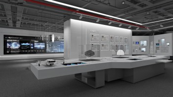 浙江金乙昌企业展厅设计 - 数字孪生全息投影智能交互案例