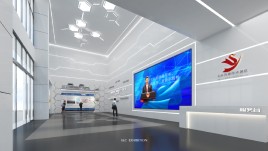 库尔勒上库高新区石油石化园产业展示中心设计效果图，2000平米诠释开拓精神