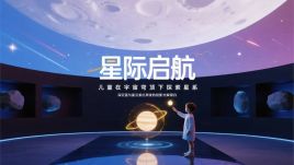 小学科技馆设计：沉浸式星际启航与安全教育融合方案