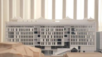 建筑模型博物馆·收藏|中国院作品北京隆福大厦改造