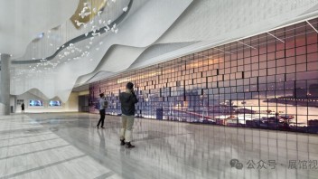 重庆城市规划馆空间设计：在弹子石邂逅两江交汇，体验5G+AI沉浸互动