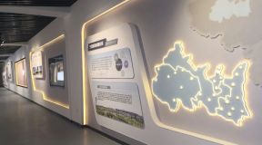 宁夏机场文化馆改造设计，打造300平米企业文化建设新地标