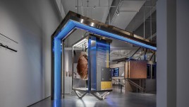 西安超低能耗建筑展厅设计：用“信息生长”装置重构空间，沉浸式体验科技美学