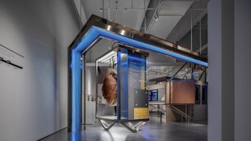 西安超低能耗建筑展厅设计：用“信息生长”装置重构空间，沉浸式体验科技美学