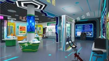 秀山自治区科技馆设计方案：2200㎡裸眼3D幻像魔轮+六大科普体验区