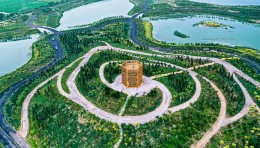 【奥林展览】天津绿色生态屏障西青段展示中心-绿水青山理念实践与展馆设计