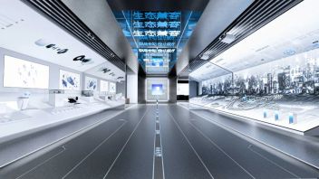 壁仞科技<b>企业展厅设计</b>赏析：如何用空间语言定义芯片生态与未来