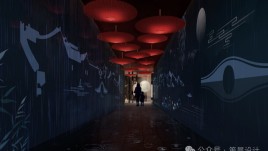 中国伞博物馆改造：沉浸式特效与多媒体投影的江南文化体验