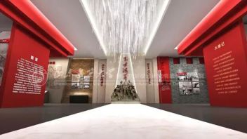 无棣革命<b>历史纪念馆</b>设计效果图：星火燎原+无棣解放场景还原