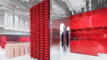 ANNAKIKI概念店设计解析：怪诞少女衣帽间与未来感零售空间