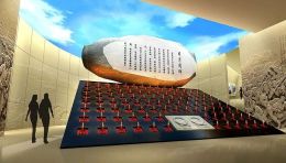 从序厅烛光到尾厅功勋章投影：鄞州革命烈士纪念馆创意展陈设计深度解析