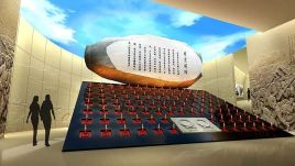 从序厅烛光到尾厅功勋章投影：鄞州革命烈士纪念馆创意展陈设计深度解析