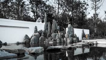 第十届中国（武汉）国际博览会九江园设计：九宫体庭院融合古典园林与现代手法