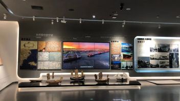 <b>宁波城市展览馆</b>设计解析：镂空铝板、软膜灯箱与光纤灯如何塑造沉浸空间