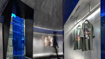 FISH-YU服装展厅设计 | 未来星球主题潮牌空间设计案例