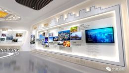 晶宫集团企业展厅：安徽励展打造“晶彩中国梦·宫筑企业魂”综合空间