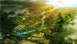 内蒙古鄂尔多斯市砒砂岩风景区总体规划，两园一心打造旅游综合体