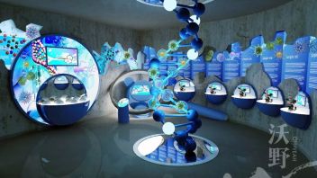 临淄青少年科技馆设计效果图：标本+多媒体技术，打造创新型科普空间
