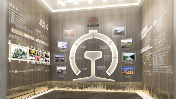 中铁花语津郡营销中心品牌展厅：三大展区展示语系品牌与工艺工法